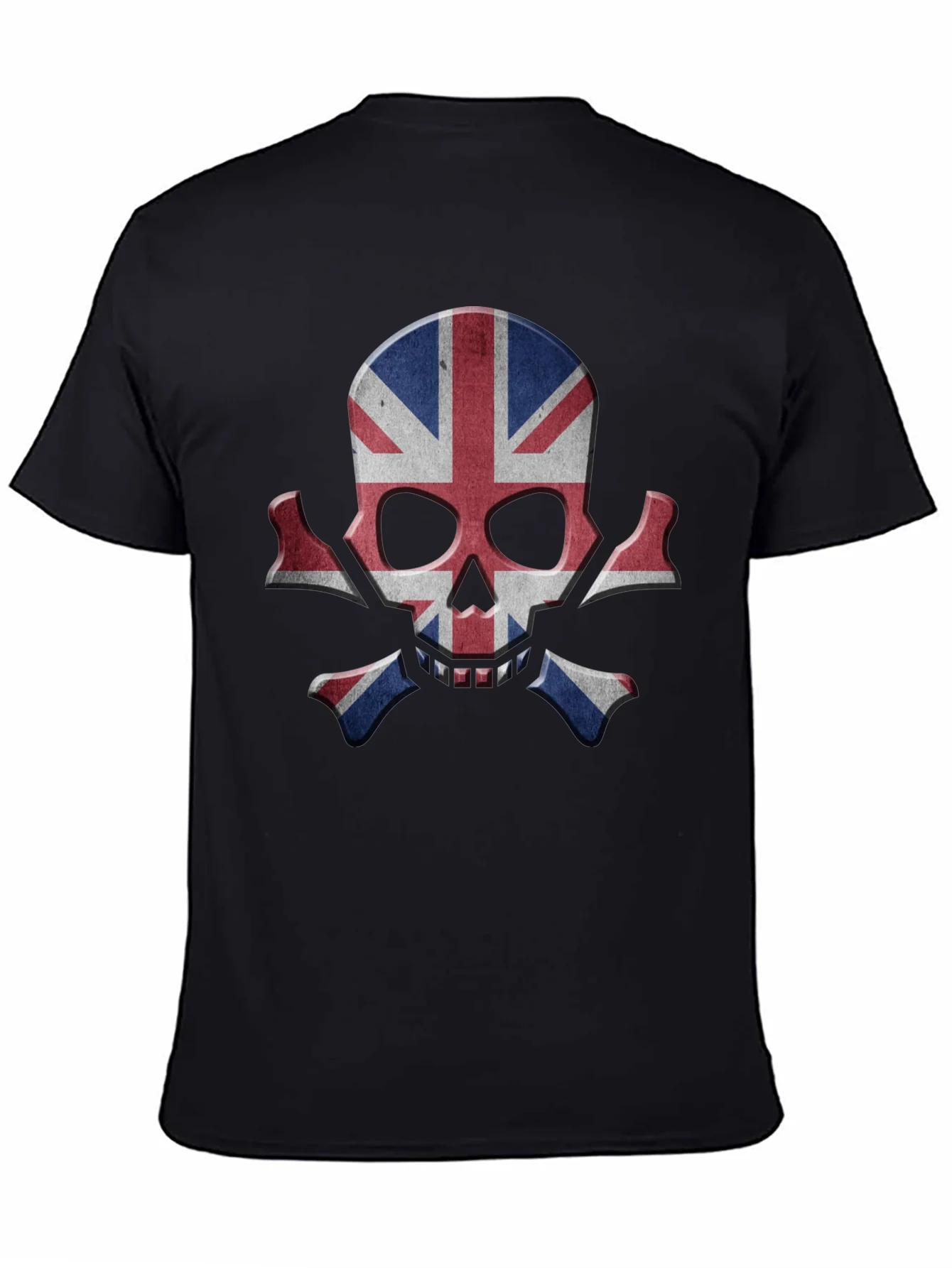 Rebbecca Union Jack Skull Graphic Tee