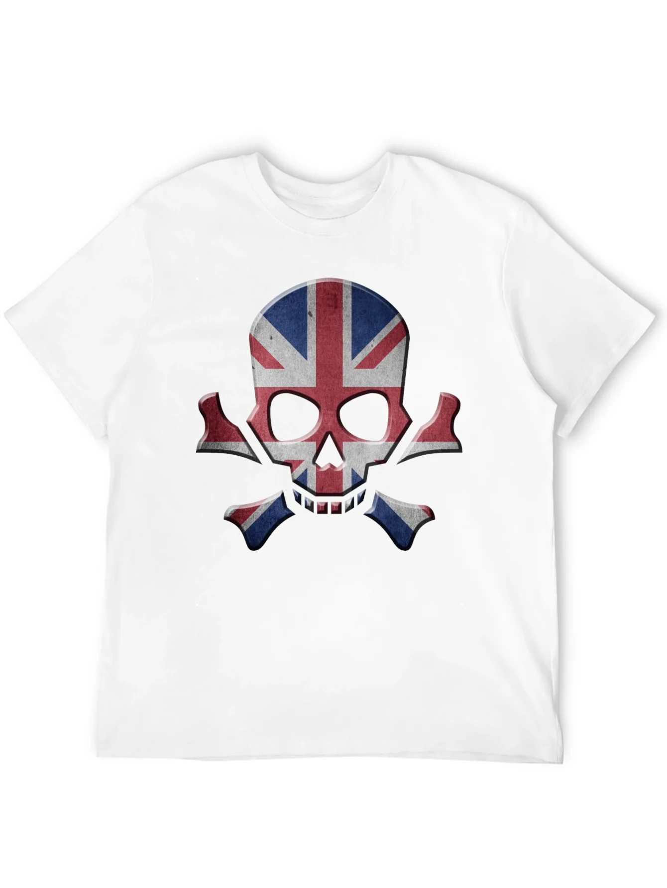 Rebbecca Union Jack Skull Graphic Tee