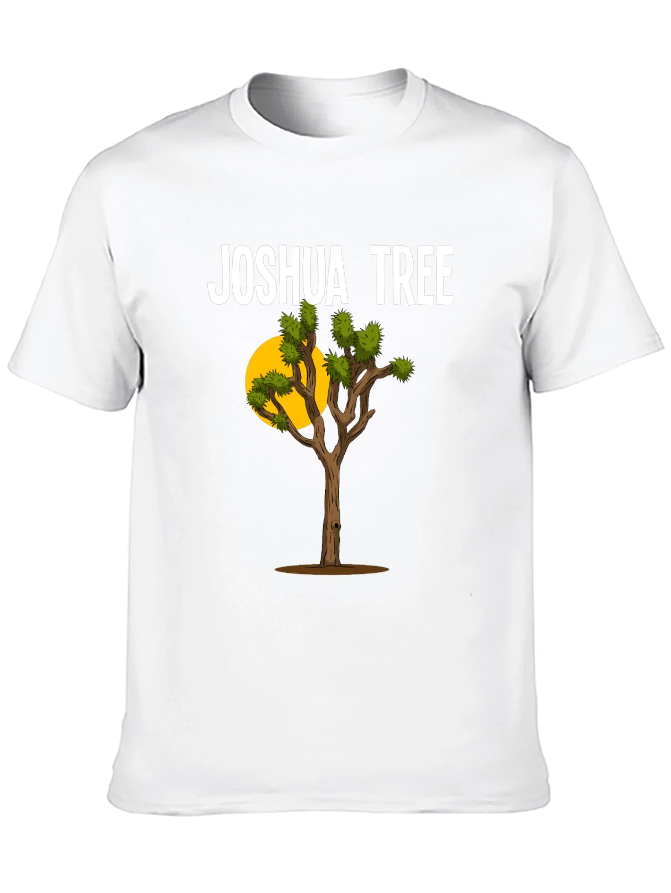 Rebbecca Joshua Tree Graphic T-Shirt - Black Cotton Blend