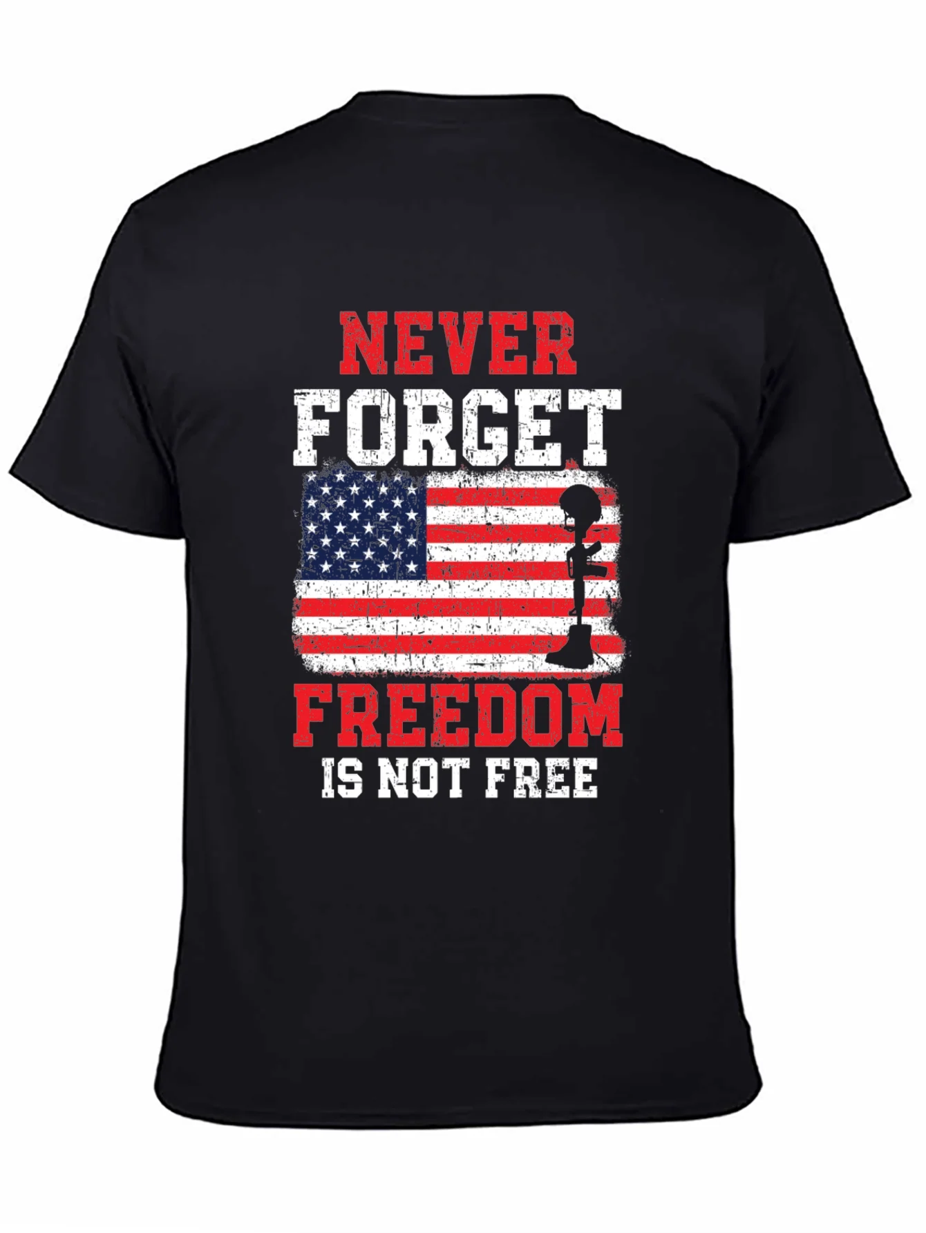 Rebbecca Patriotic Never Forget Graphic Tee