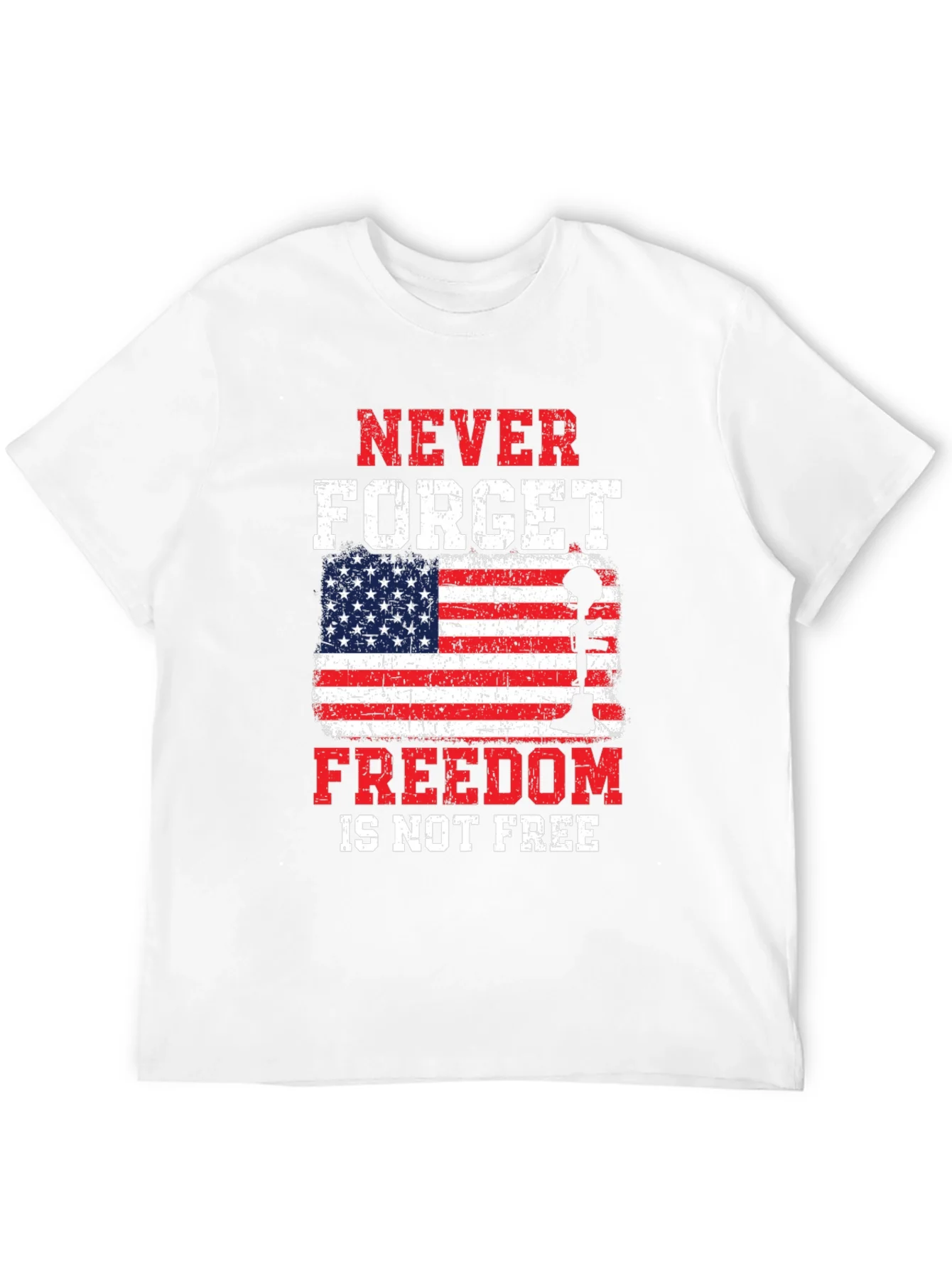 Rebbecca Patriotic Never Forget Graphic Tee