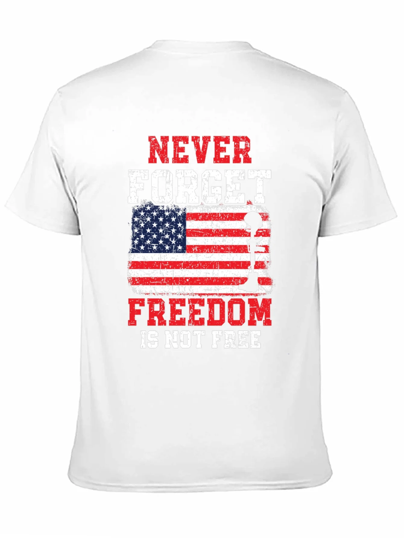 Rebbecca Patriotic Never Forget Graphic Tee