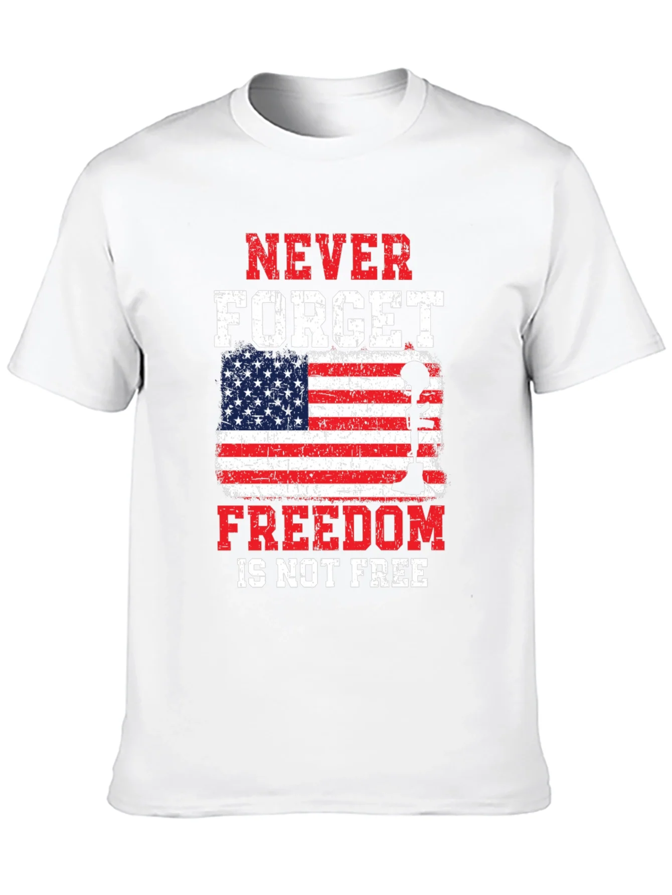 Rebbecca Patriotic Never Forget Graphic Tee
