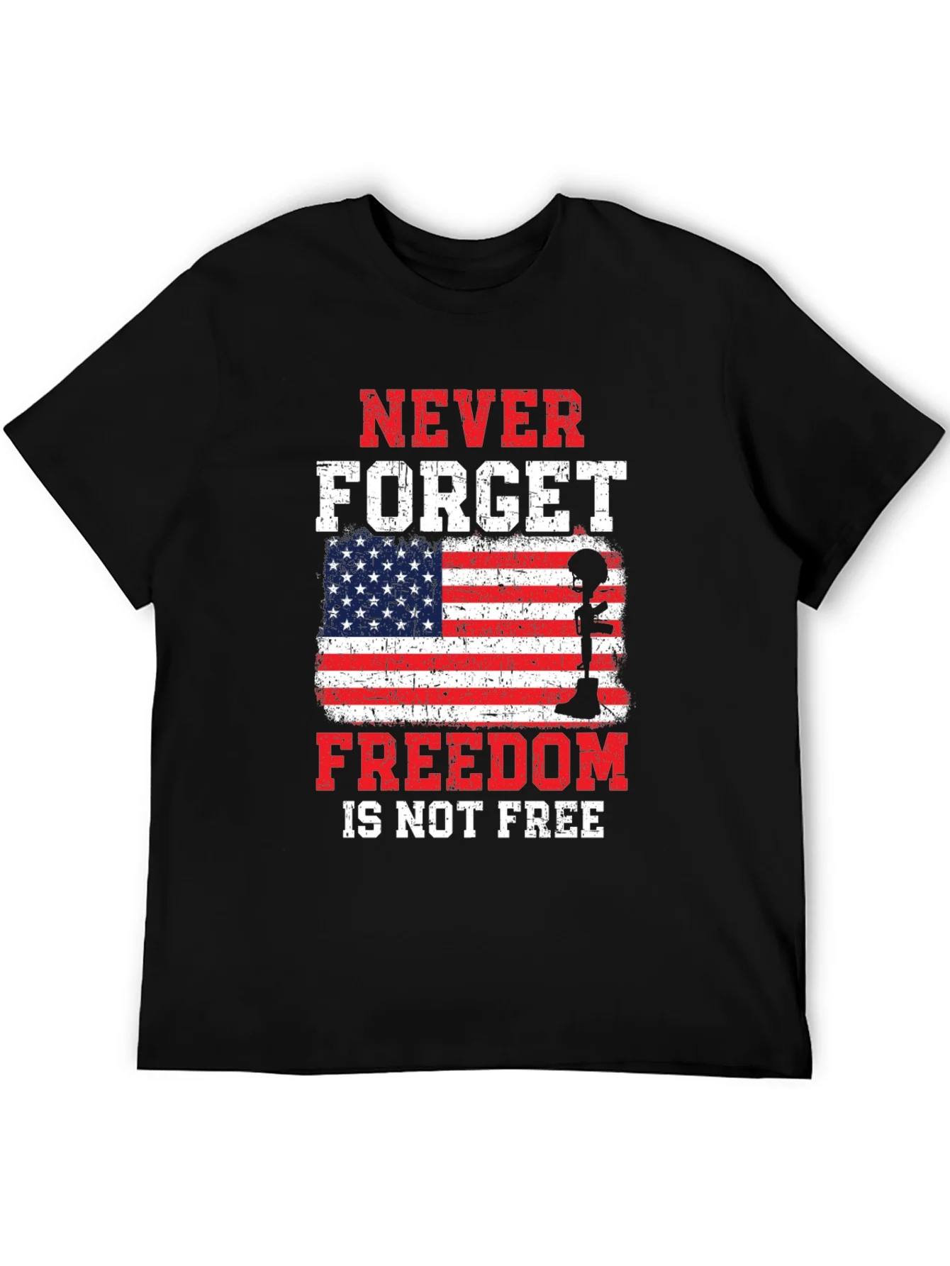 Rebbecca Patriotic Never Forget Graphic Tee