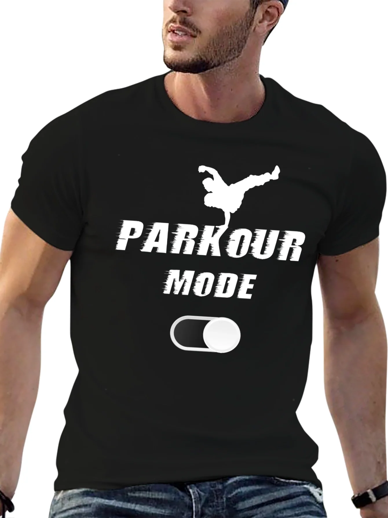 Rebbecca Parkour Mode On - Stylish Graphic Tee
