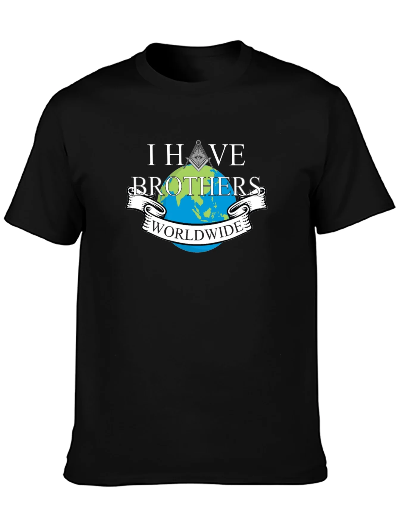 Camiseta Negra Hermanos Mundiales