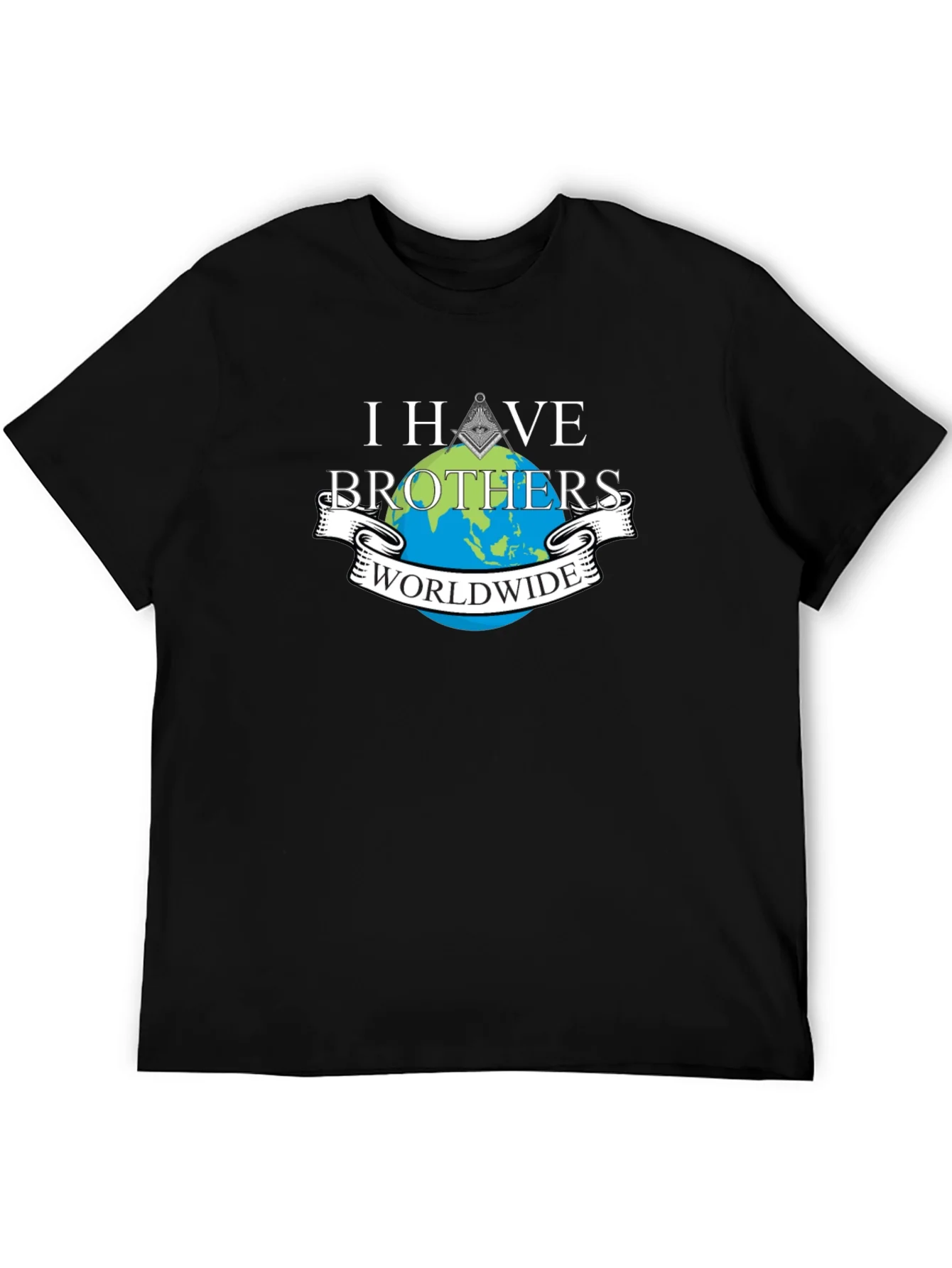 Camiseta Negra Hermanos Mundiales