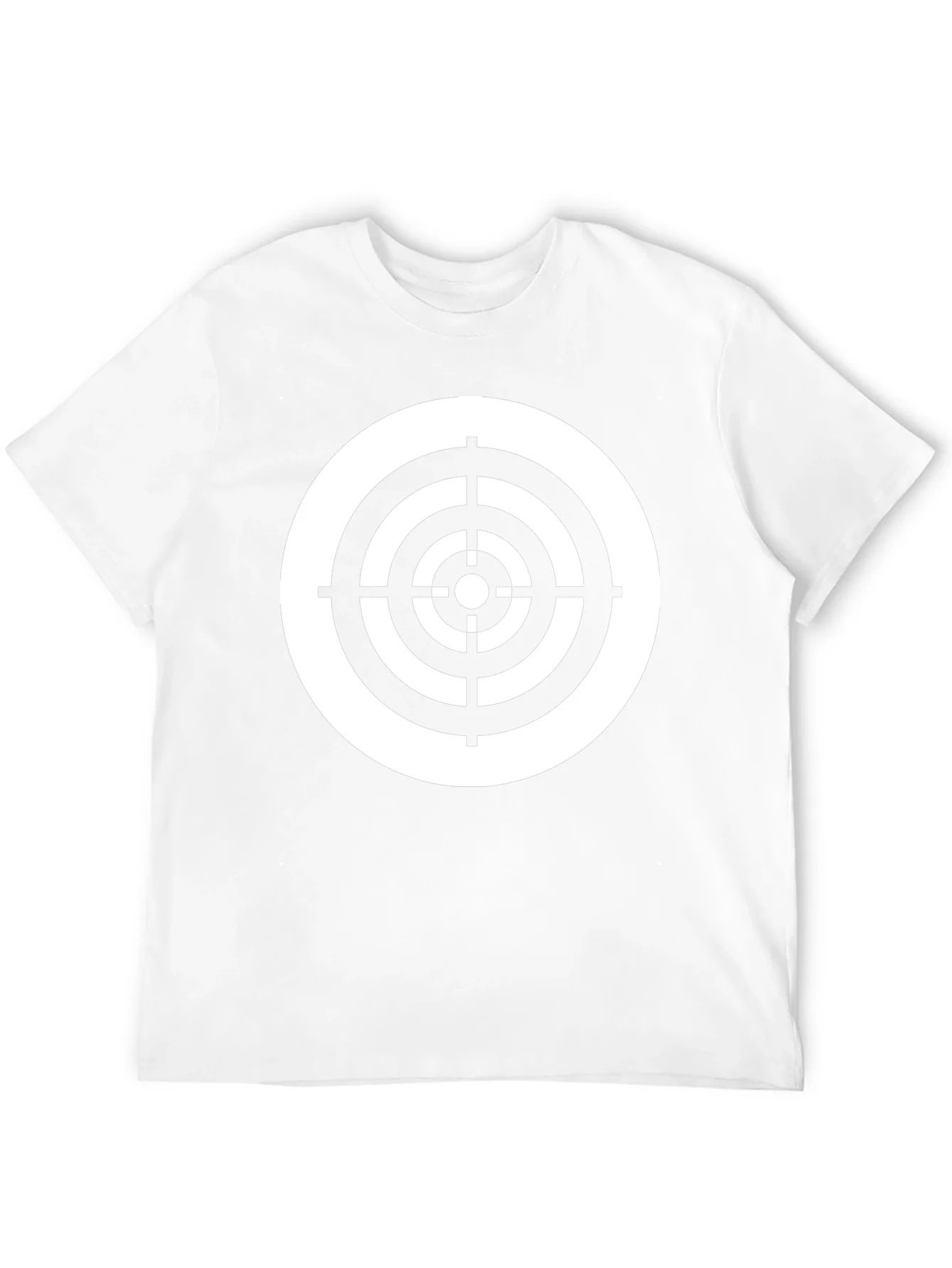 Camiseta Negra con Diana de Tiro al Blanco