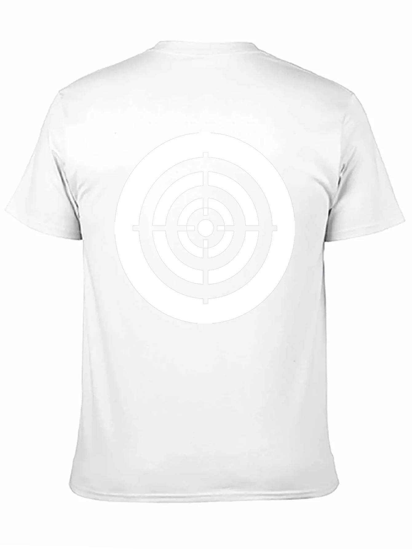 Camiseta Negra con Diana de Tiro al Blanco