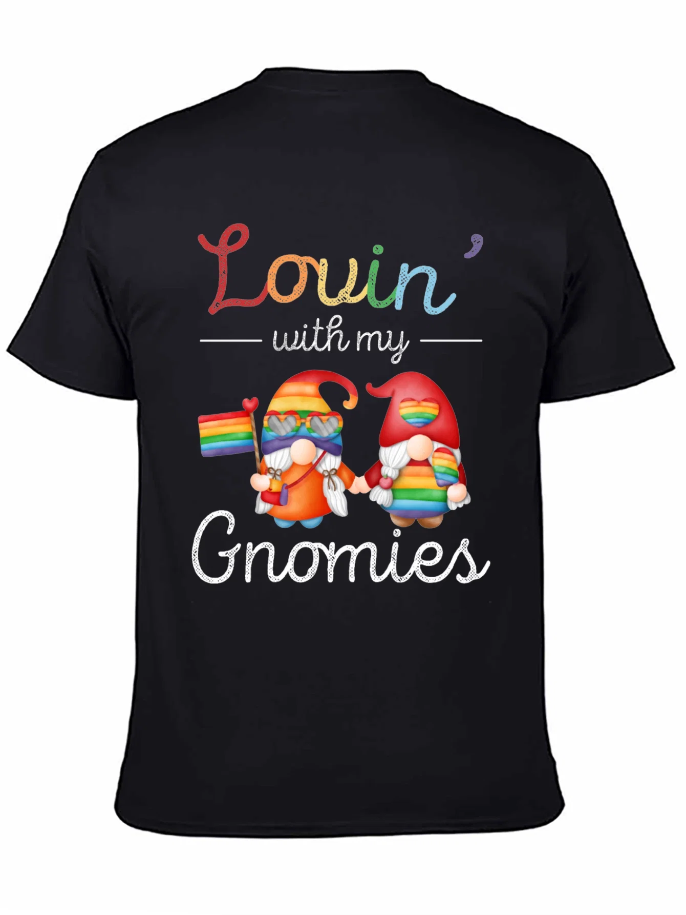 Rebbecca Lovin With My Gnomies Pride T-Shirt