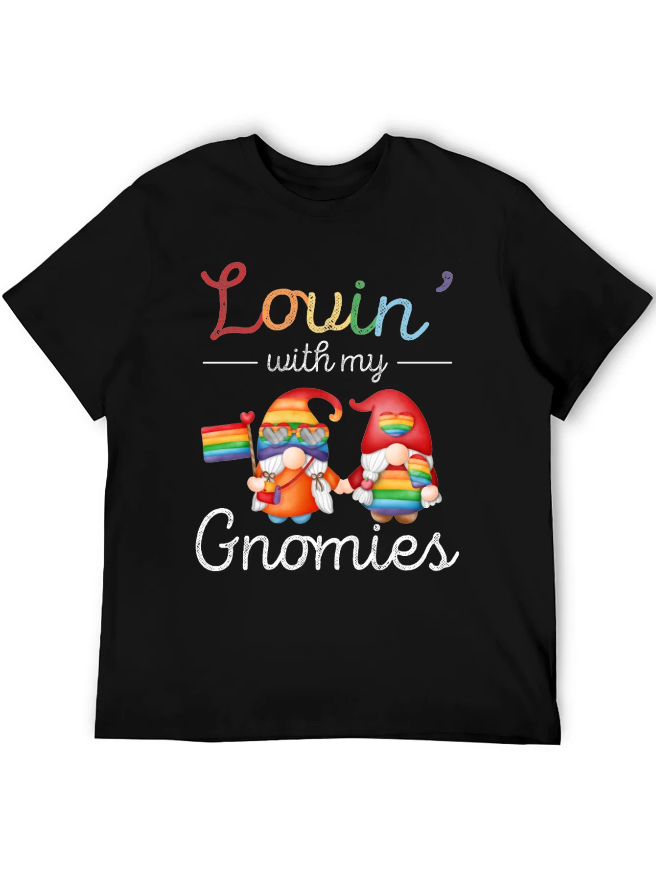 Rebbecca Lovin With My Gnomies Pride T-Shirt