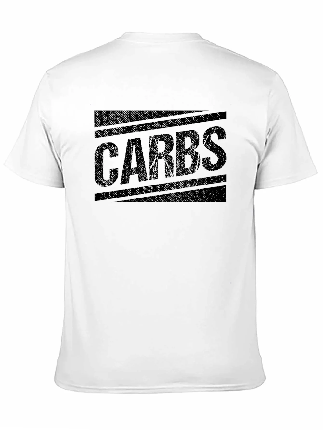 Camiseta Negra Carbs - Estilo Casual y Moderno