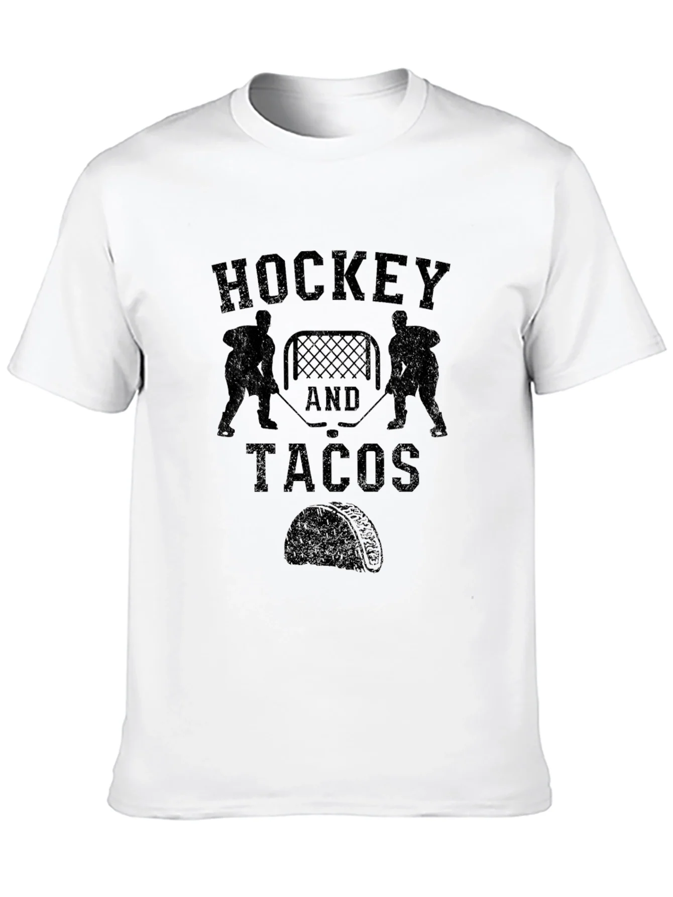Camiseta Hockey y Tacos - Algod¨®n