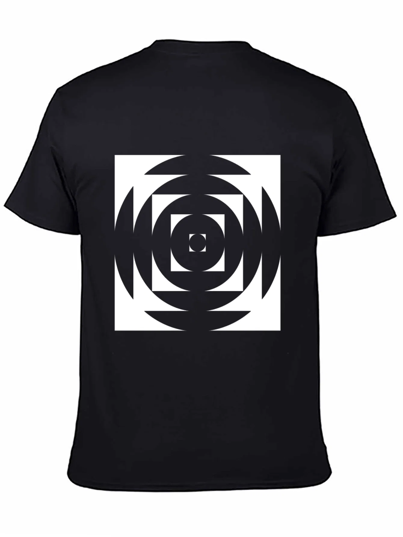 Rebbecca Geometric Optical Illusion Graphic T-Shirt