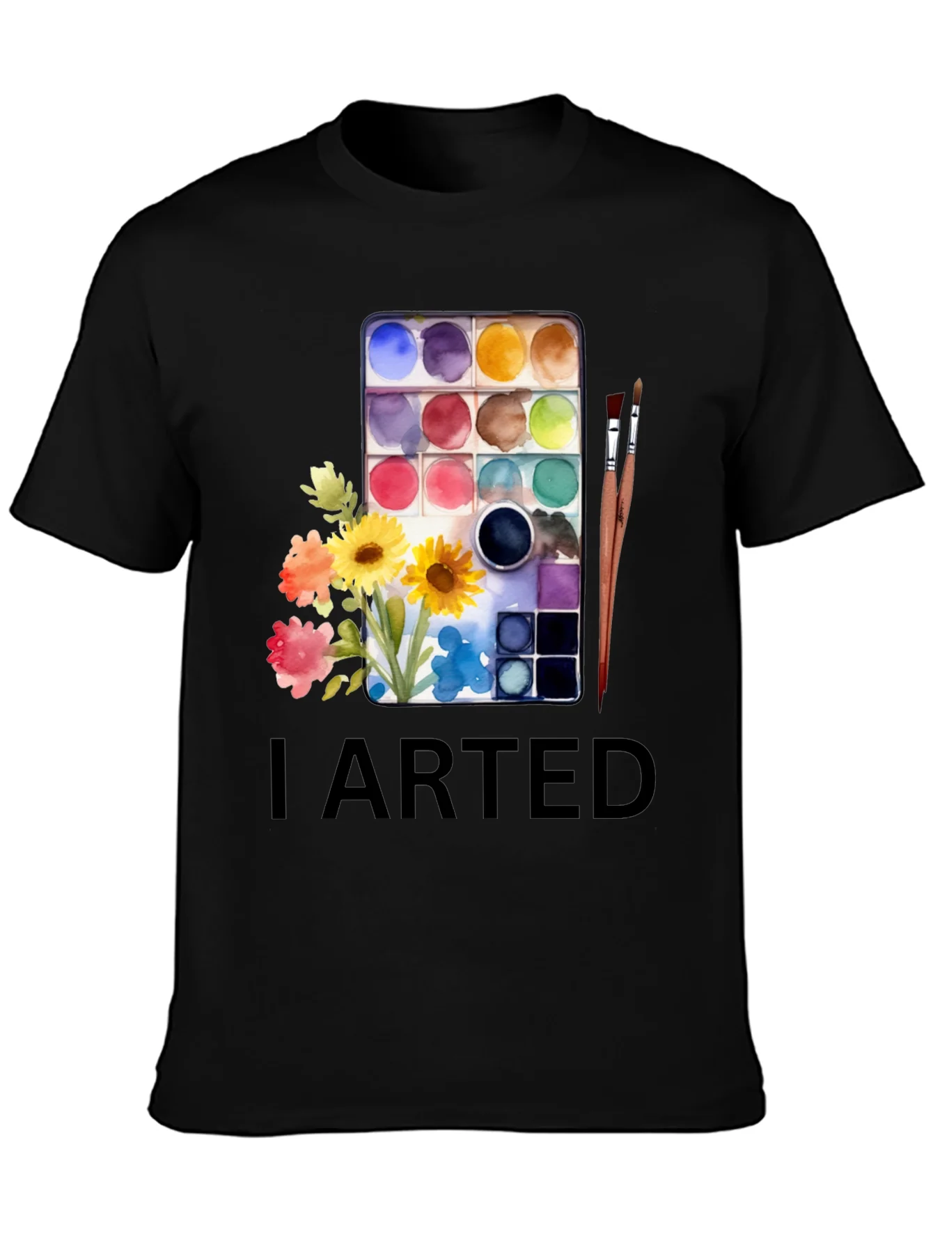 Rebbecca I Arted T-Shirt - Artist Palette Design
