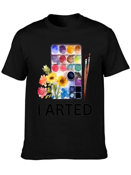 Rebbecca I Arted T-Shirt - Artist Palette Design