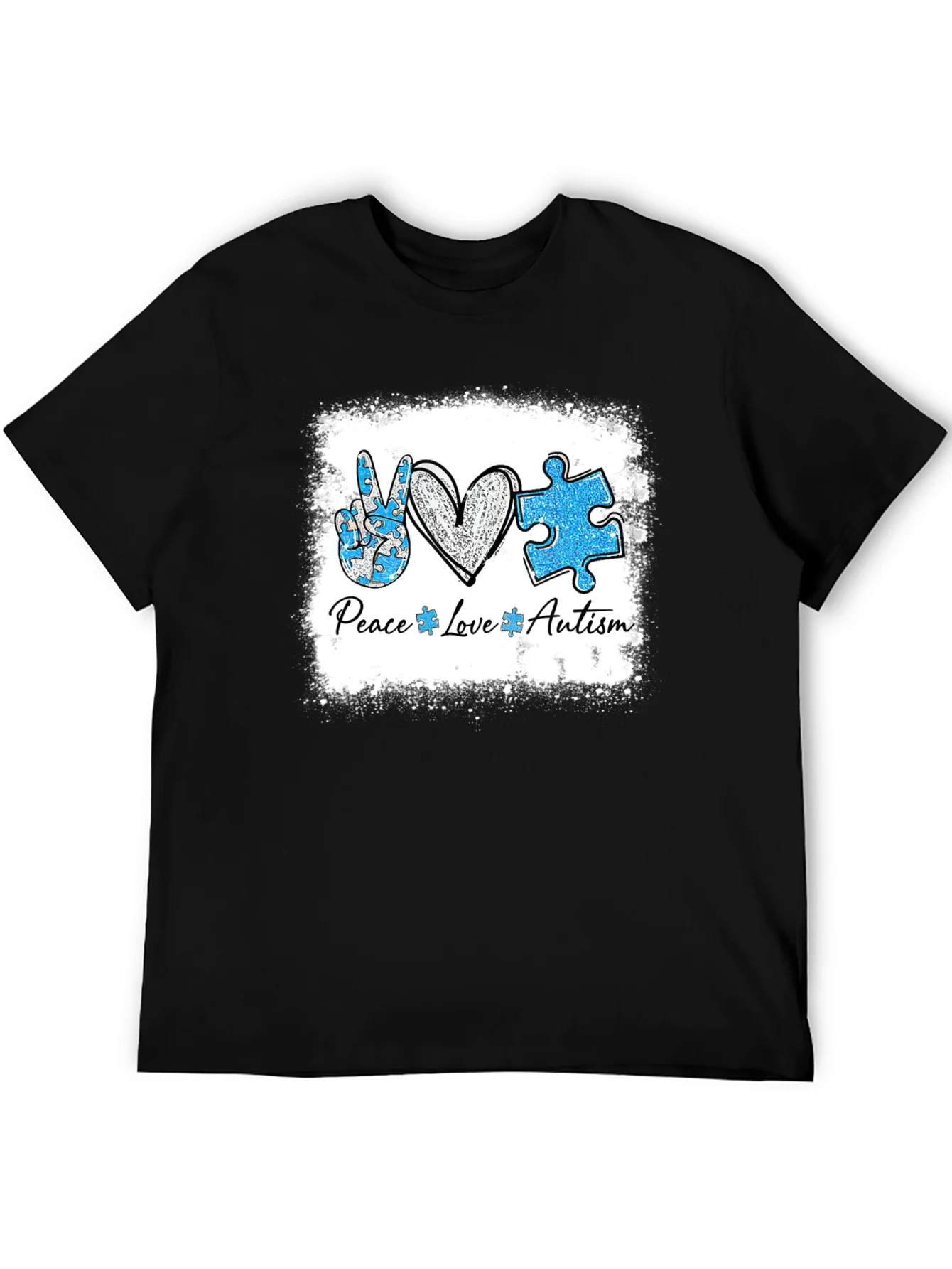 Camiseta Paz Amor Autismo