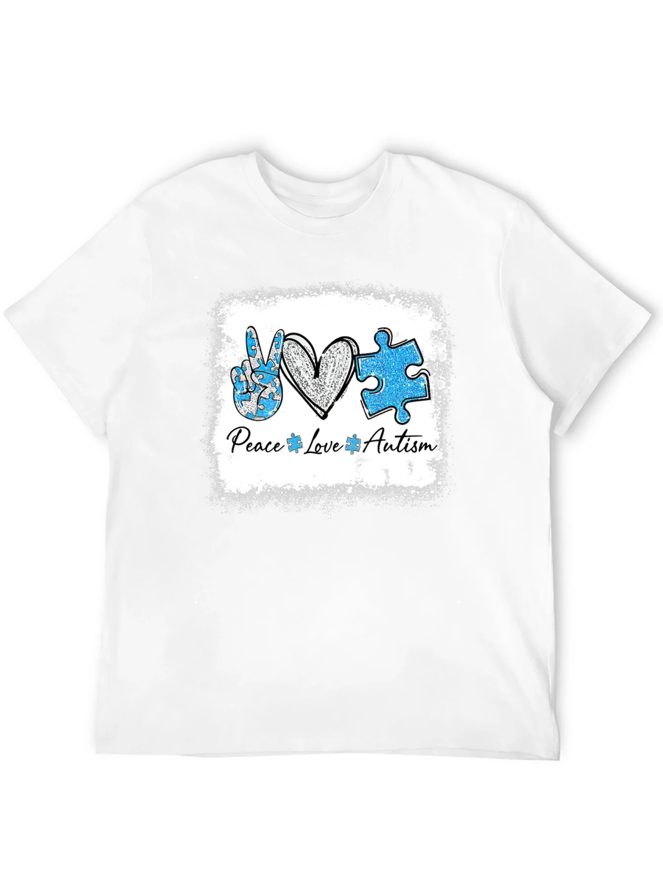 Camiseta Paz Amor Autismo