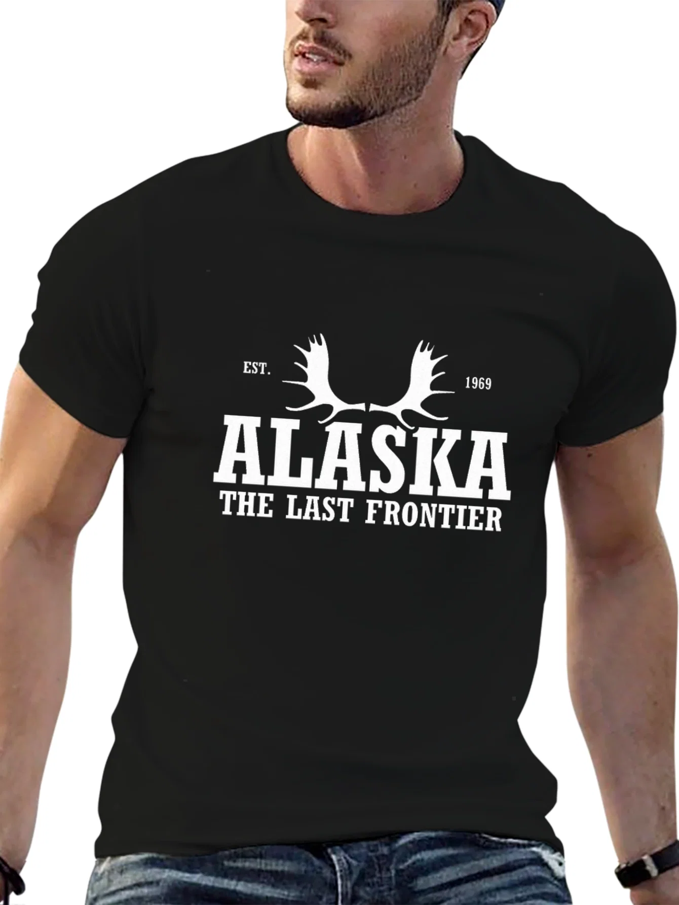 Rebbecca Alaska The Last Frontier Black T-Shirt
