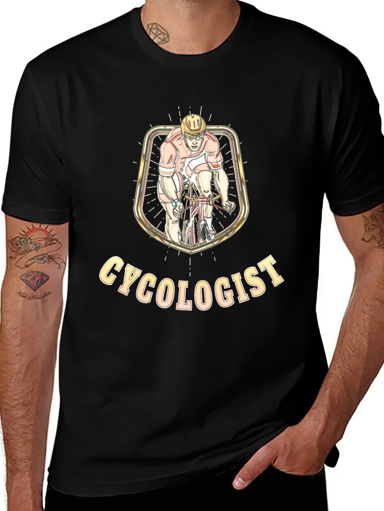 Rebbecca Cycologist T-Shirt: Cycling Enthusiast Funny Tee