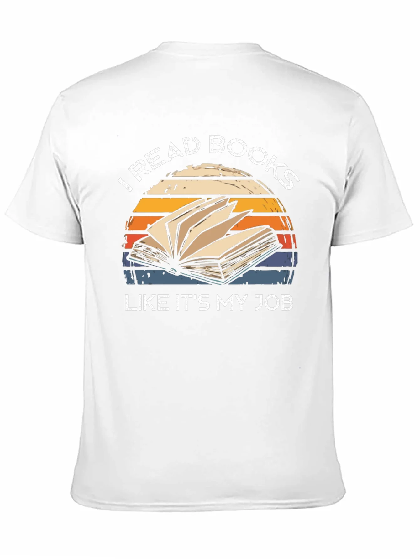 Camiseta Negra Leo Libros Como Si Fuera Mi Trabajo