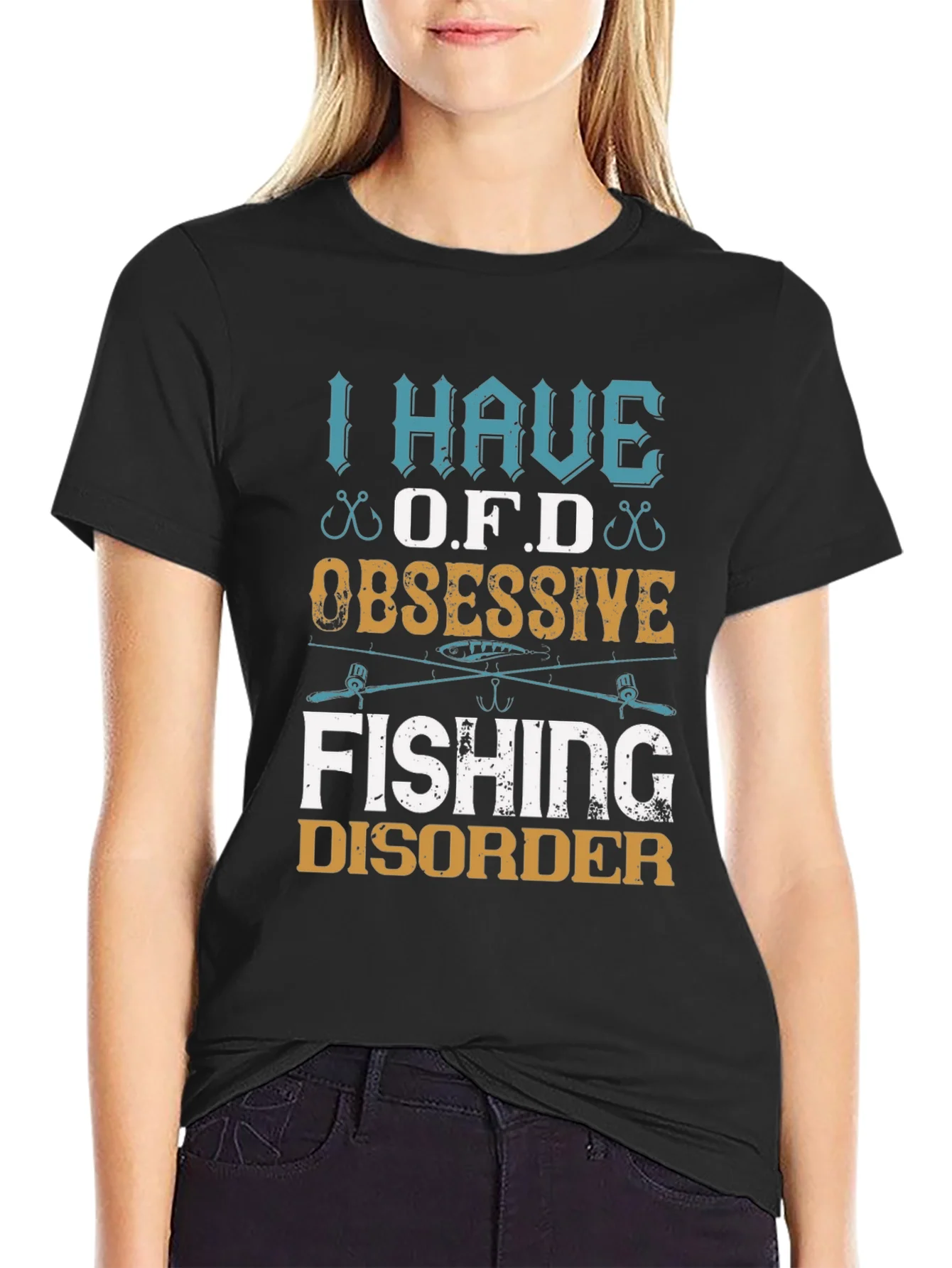 Rebbecca Obsessive Fishing Disorder Graphic Tee
