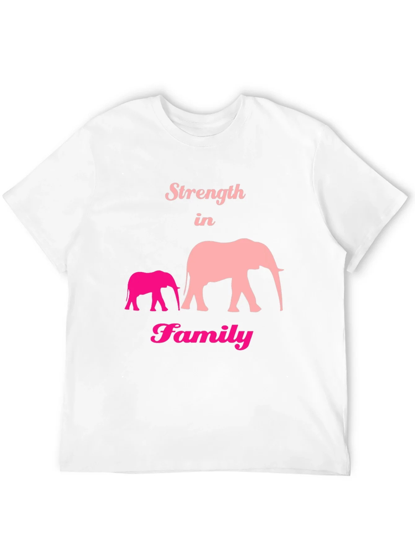 Rebbecca Strength in Family Elephant Graphic T-Shirt