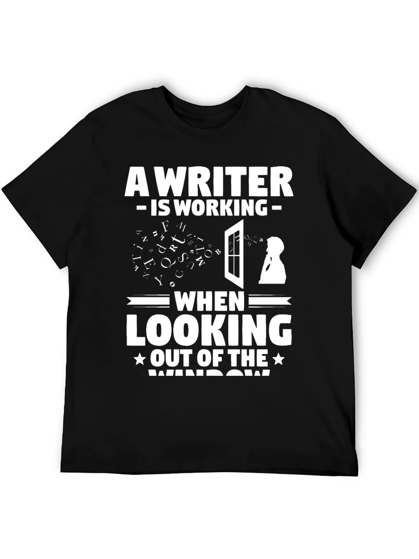 Rebbecca Writer at Work Funny Graphic T-Shirt