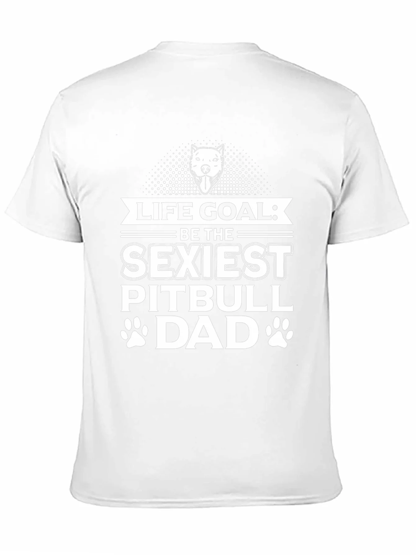 Rebbecca Sexiest Pitbull Dad Graphic Tee - Black