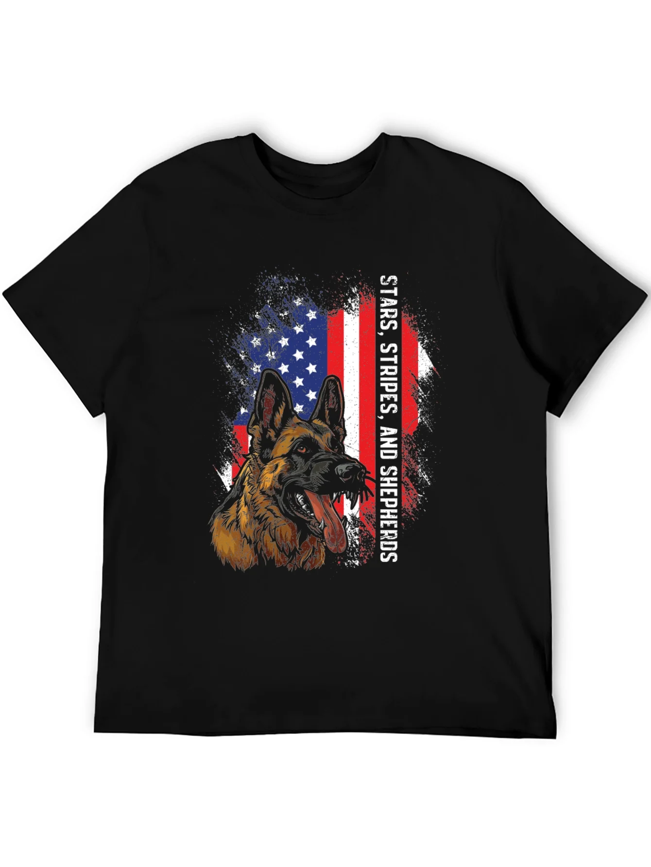 Rebbecca Stars Stripes and Shepherds T-Shirt