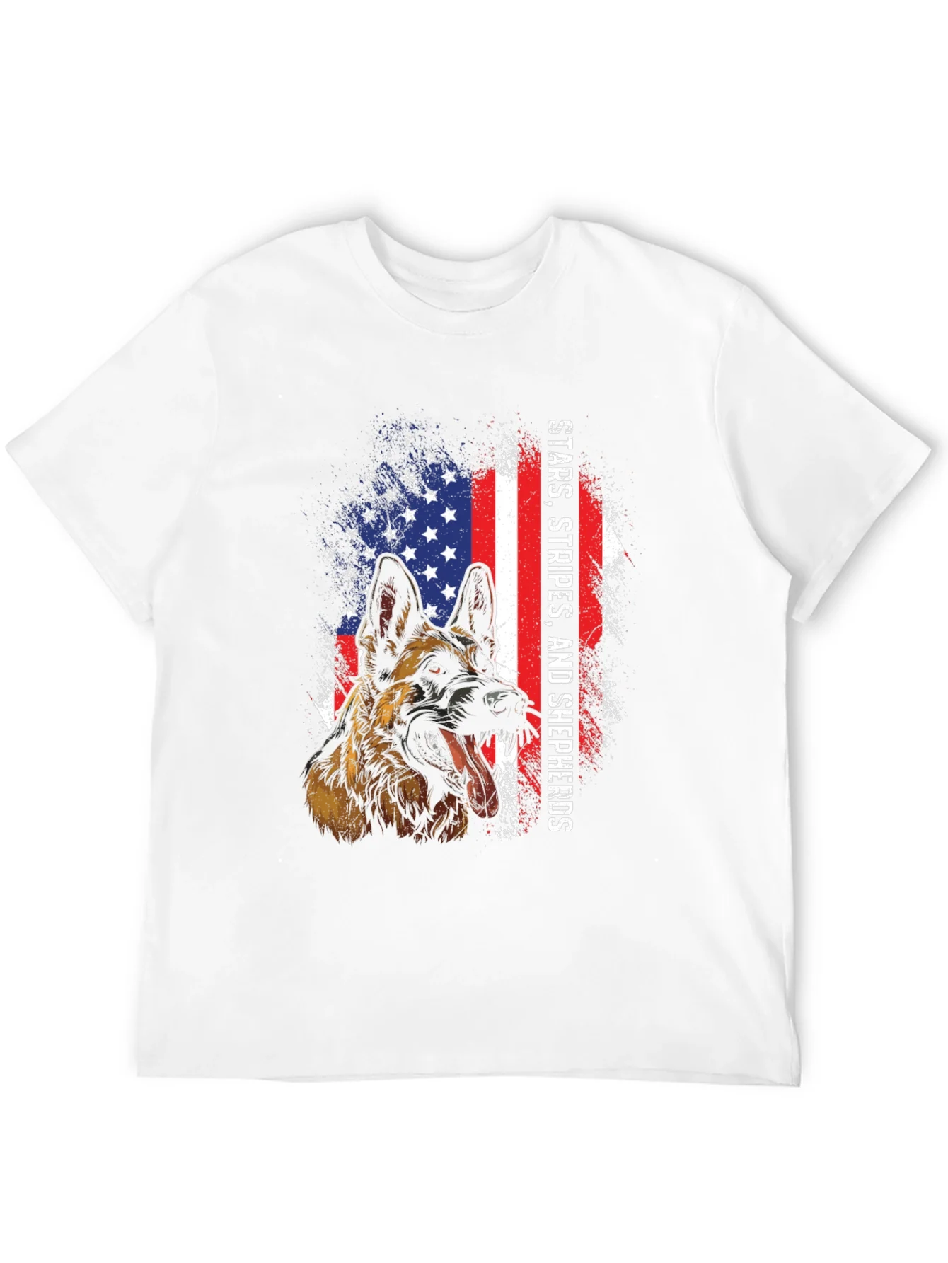Rebbecca Stars Stripes and Shepherds T-Shirt