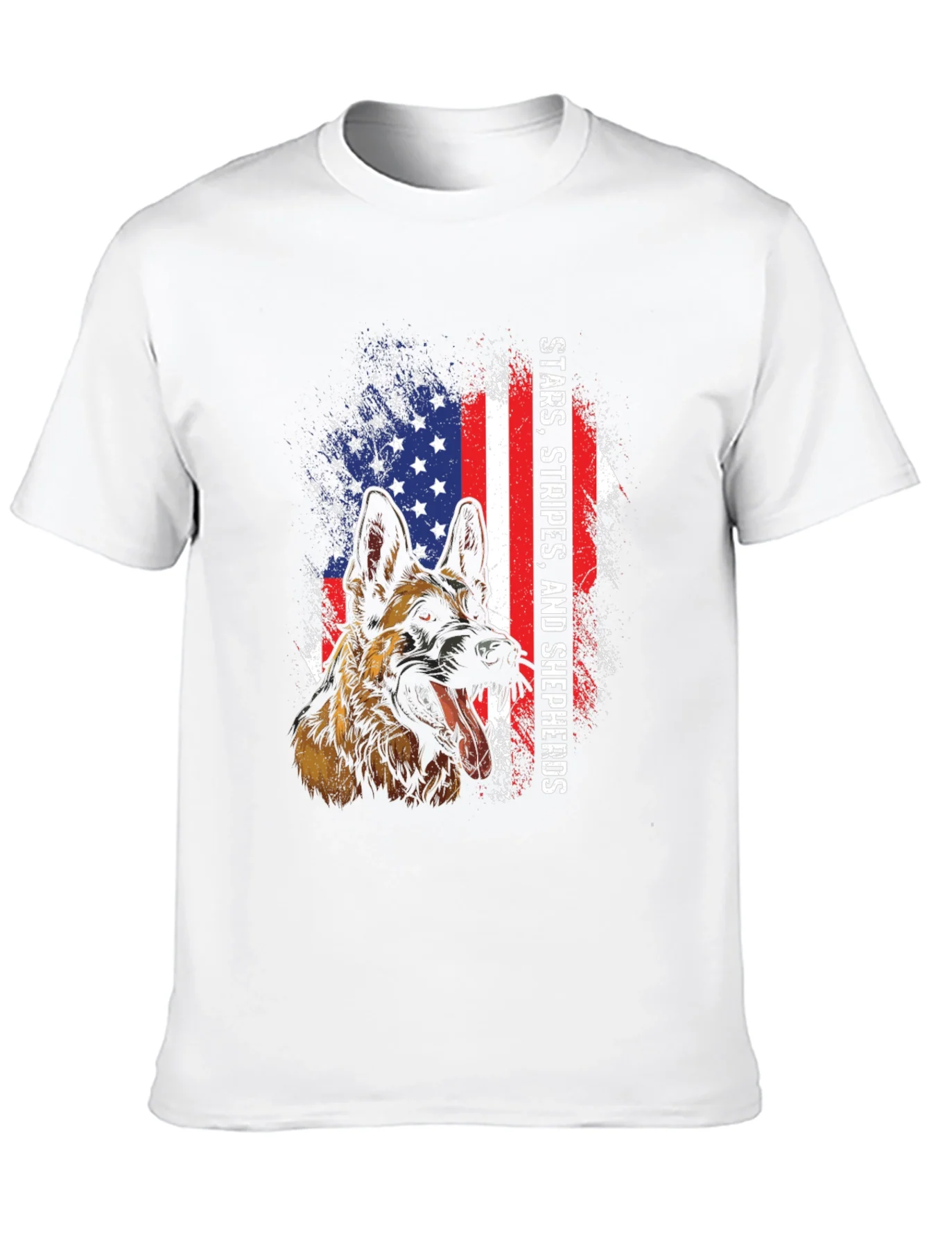Rebbecca Stars Stripes and Shepherds T-Shirt