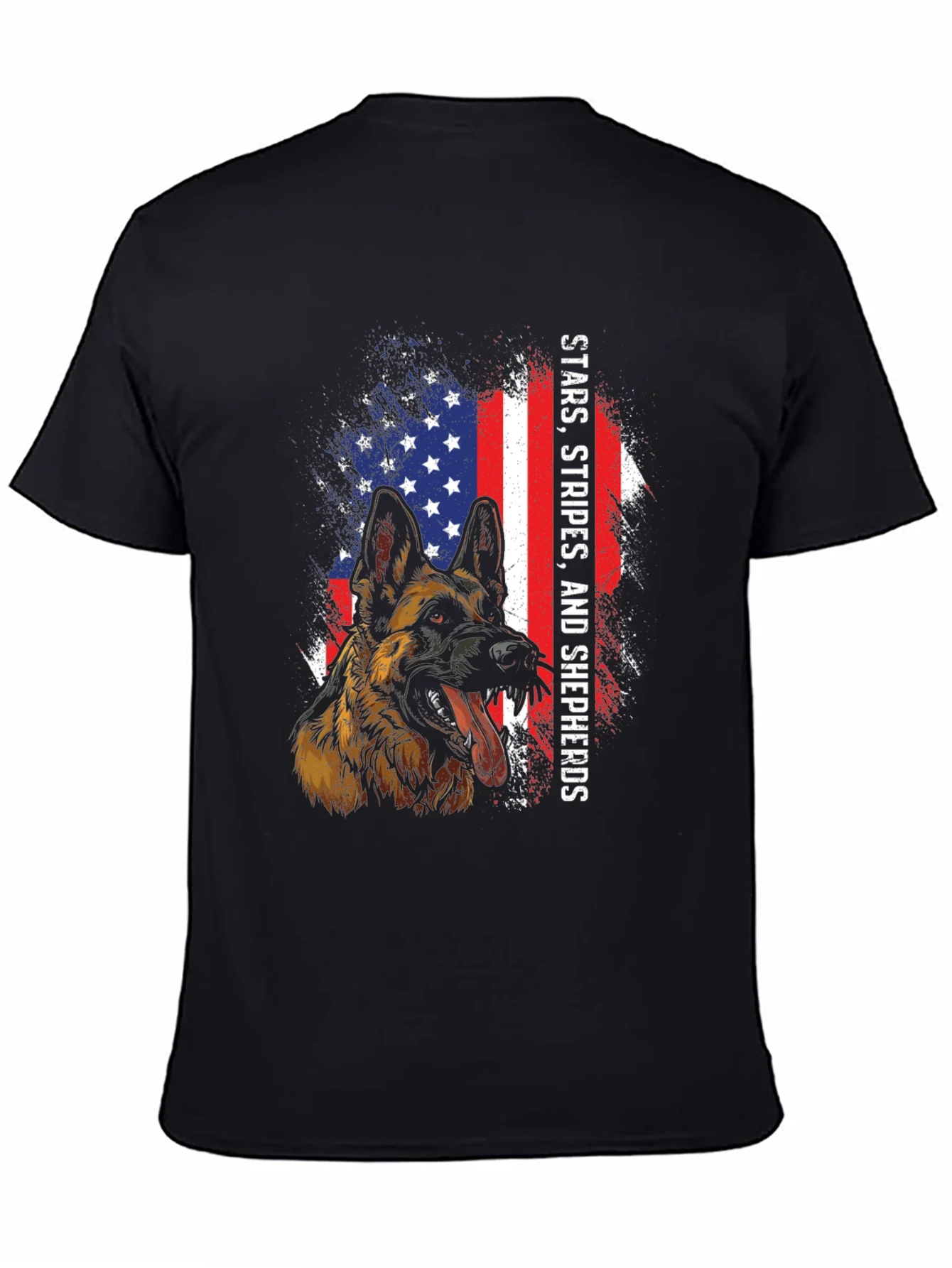 Rebbecca Stars Stripes and Shepherds T-Shirt