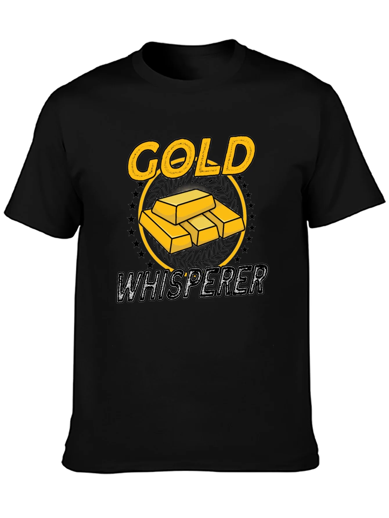 Rebbecca Gold Whisperer Graphic Tee - Black T-Shirt