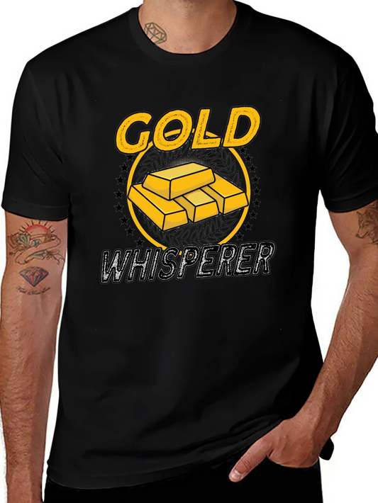 Rebbecca Gold Whisperer Graphic Tee - Black T-Shirt