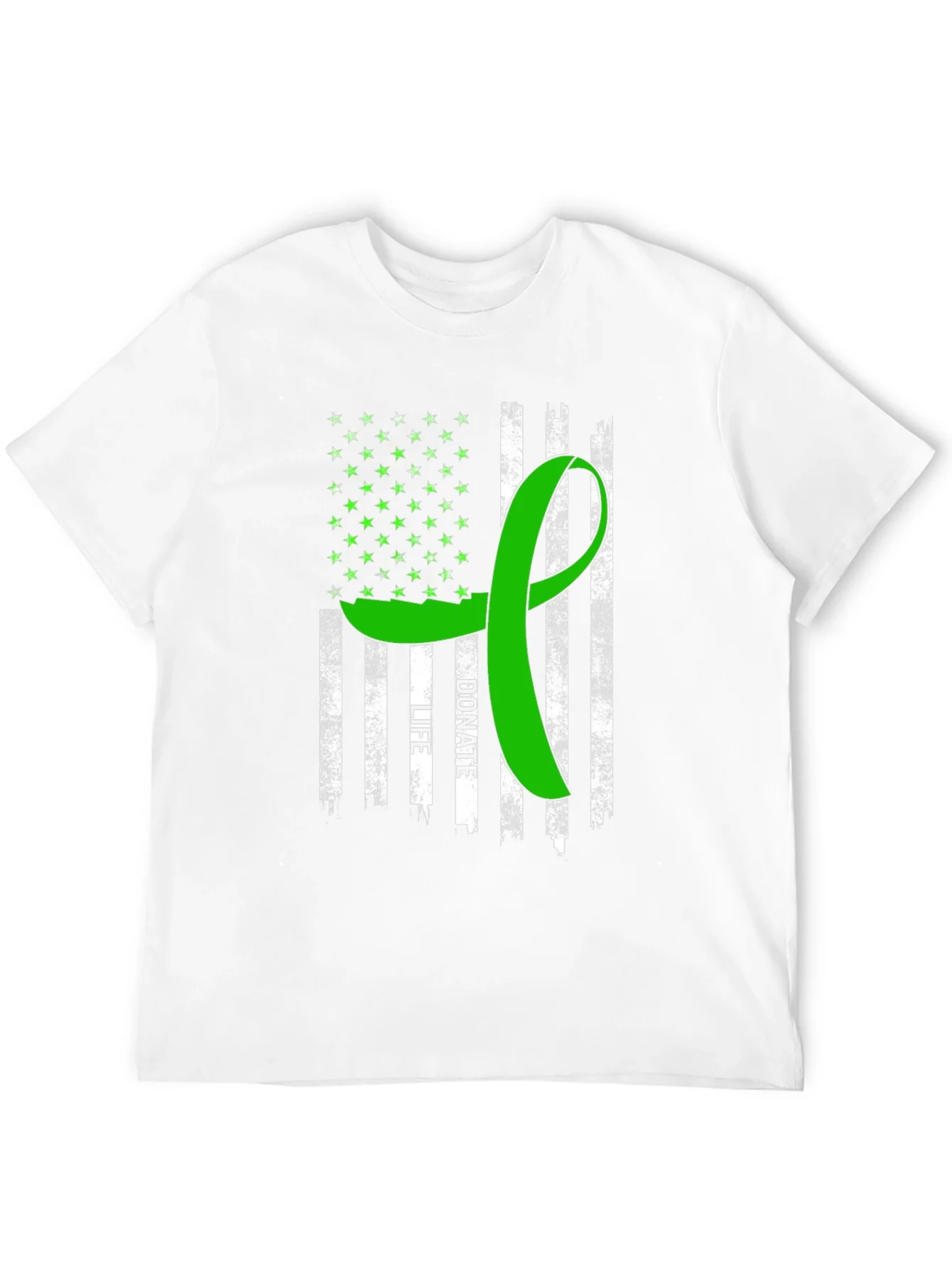 Rebbecca Donate Life American Flag T-Shirt
