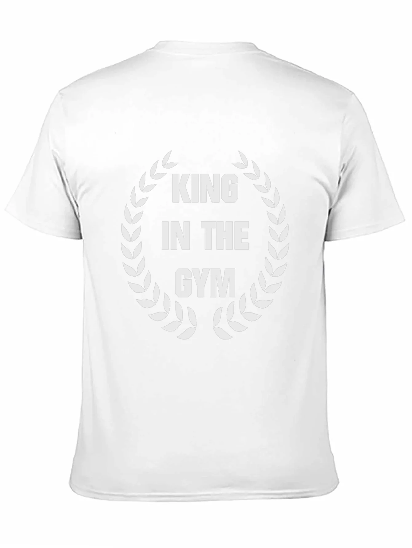 Camiseta Negra King in the Gym para Hombre