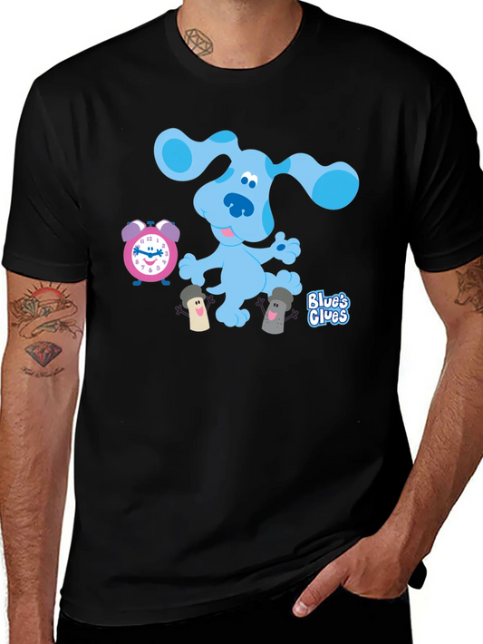 Rebbecca Blues Clues T-Shirt - Cartoon Dog Graphic Tee