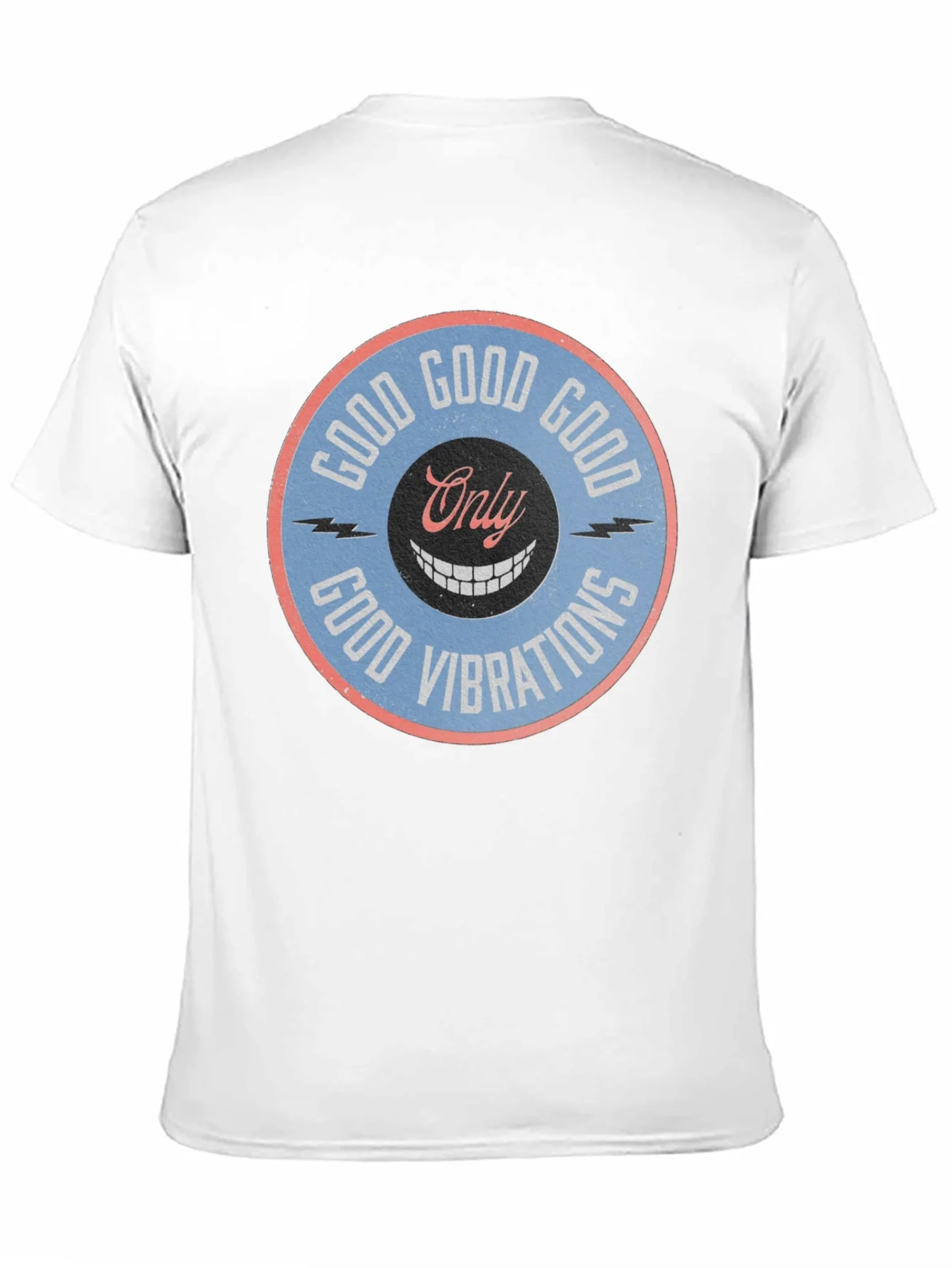 Camiseta Negra Good Vibrations