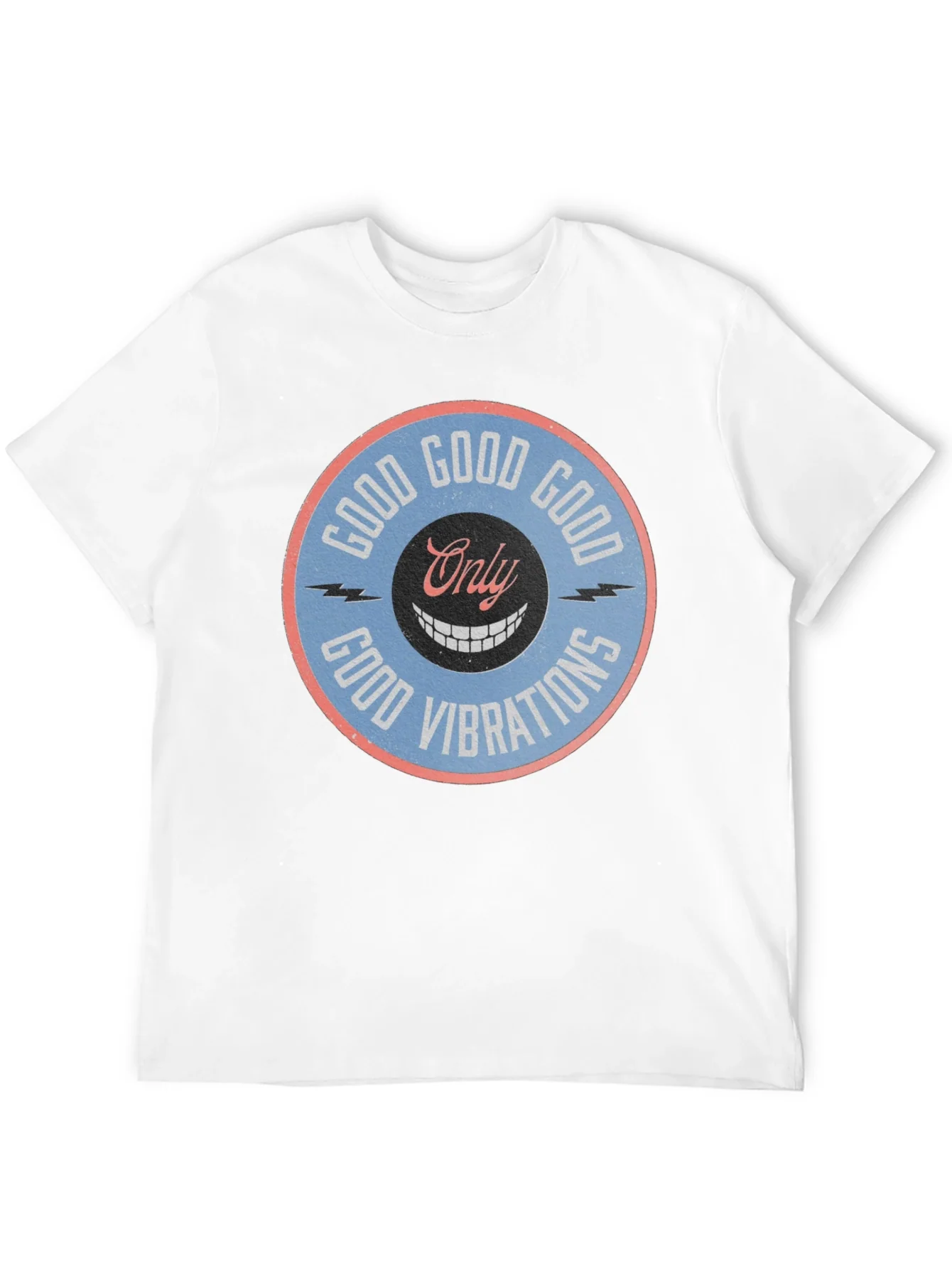Camiseta Negra Good Vibrations