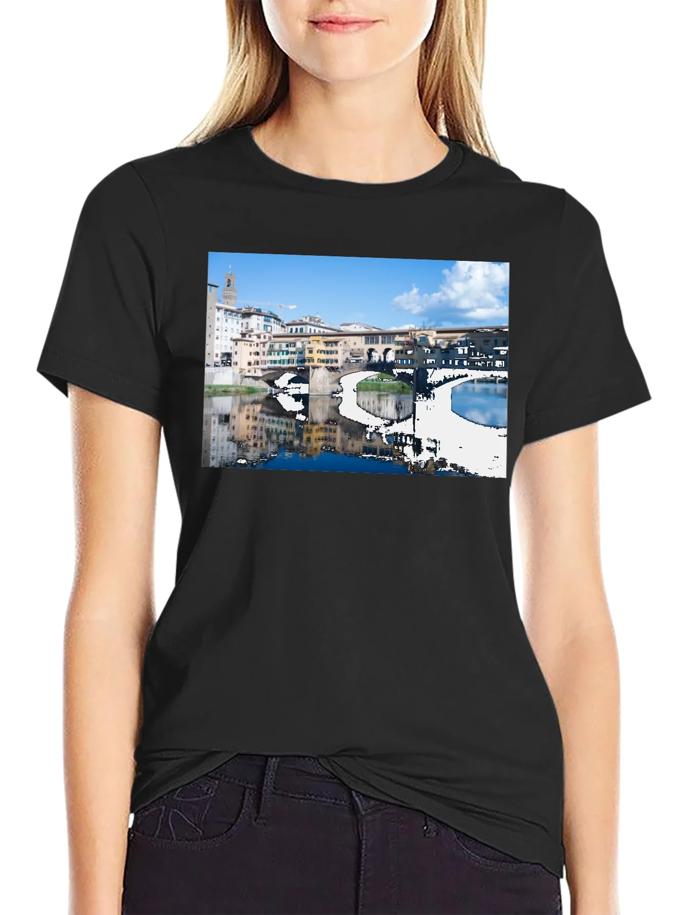 Rebbecca Florence Ponte Vecchio T-Shirt