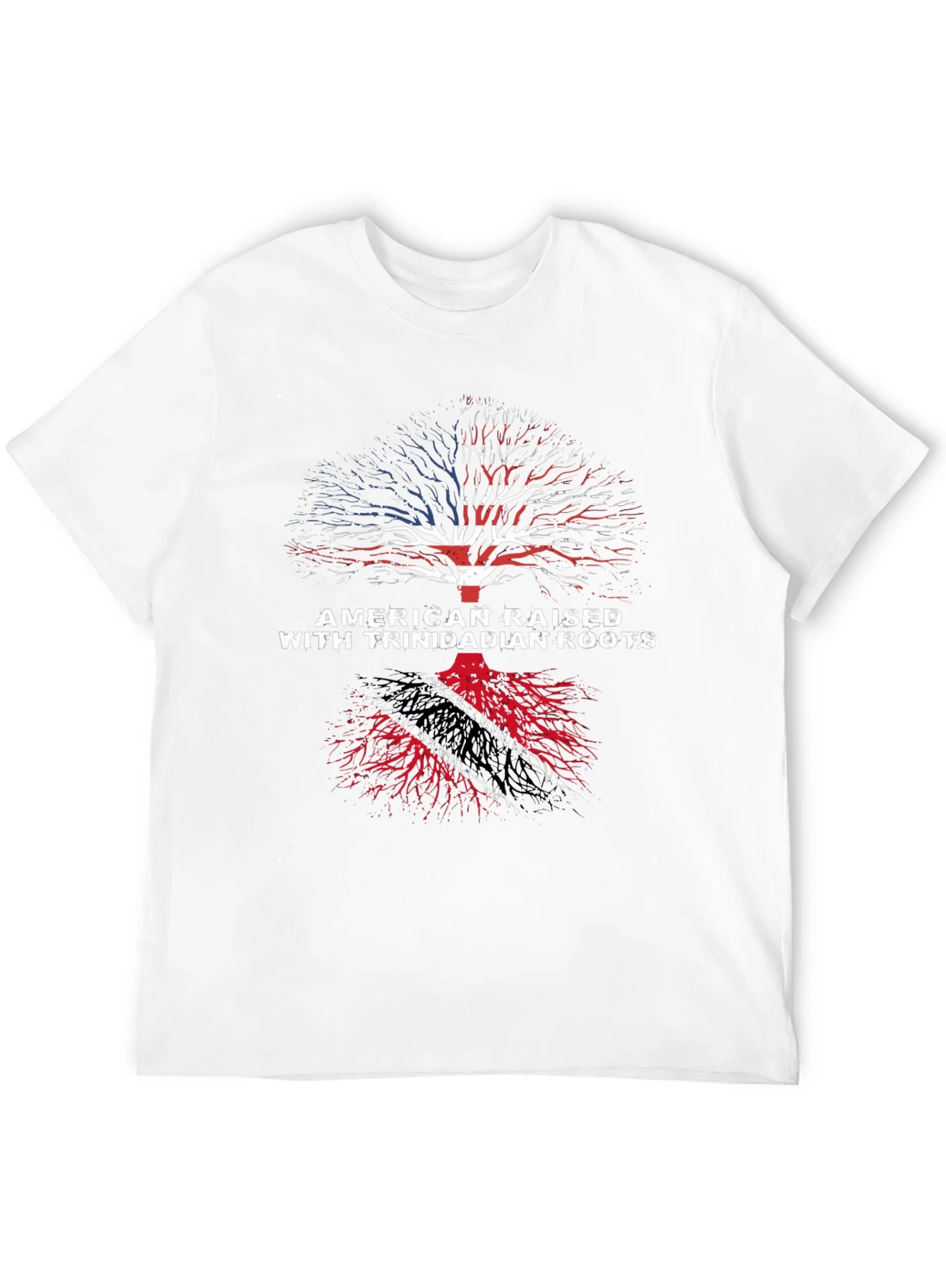 Camiseta Hombre Americano Ra¨ªces Trinidad