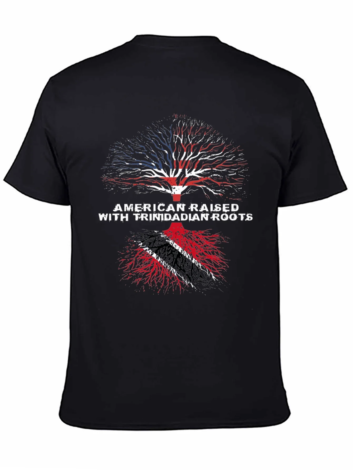 Camiseta Hombre Americano Ra¨ªces Trinidad