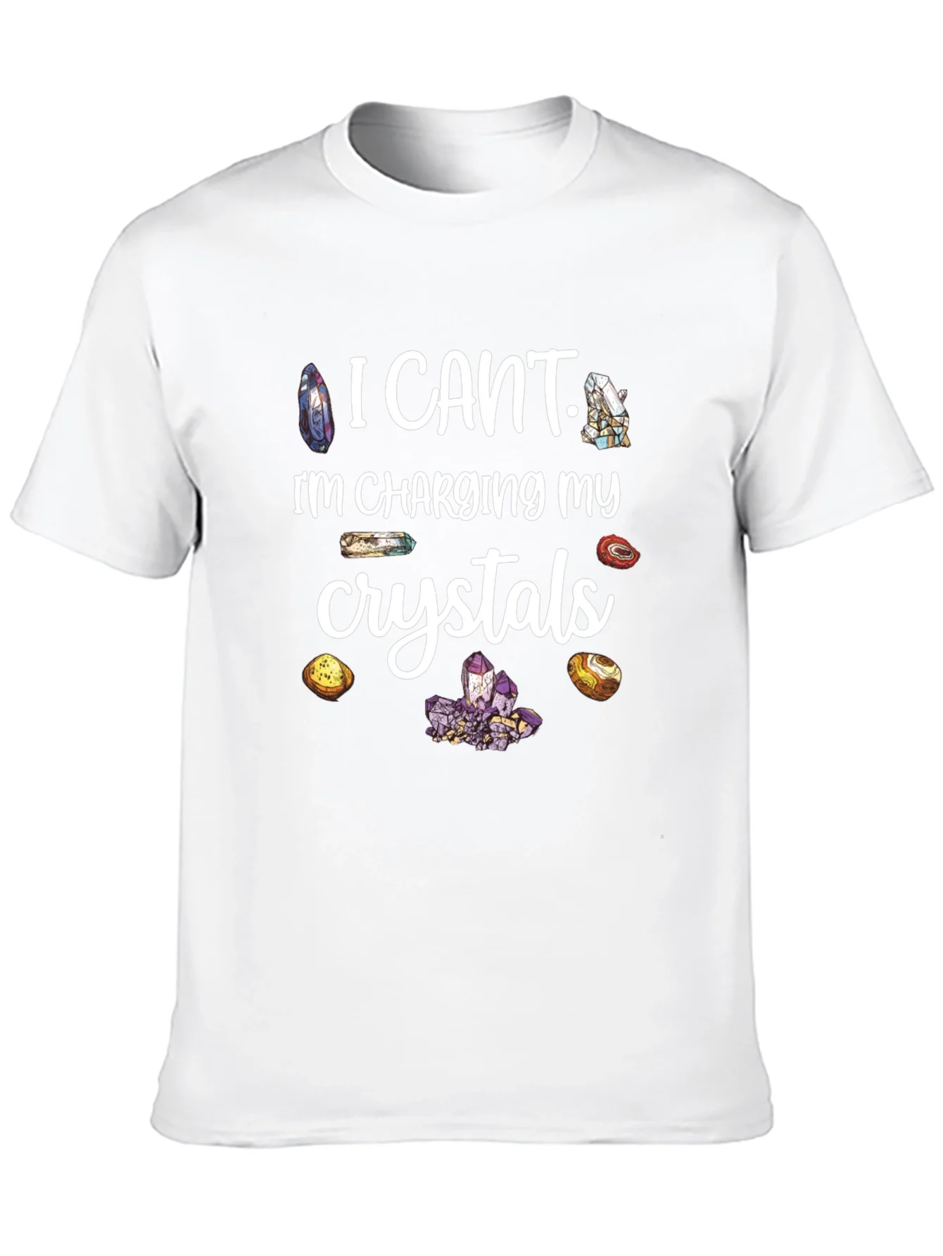 Rebbecca I Cant Charging My Crystals T-Shirt