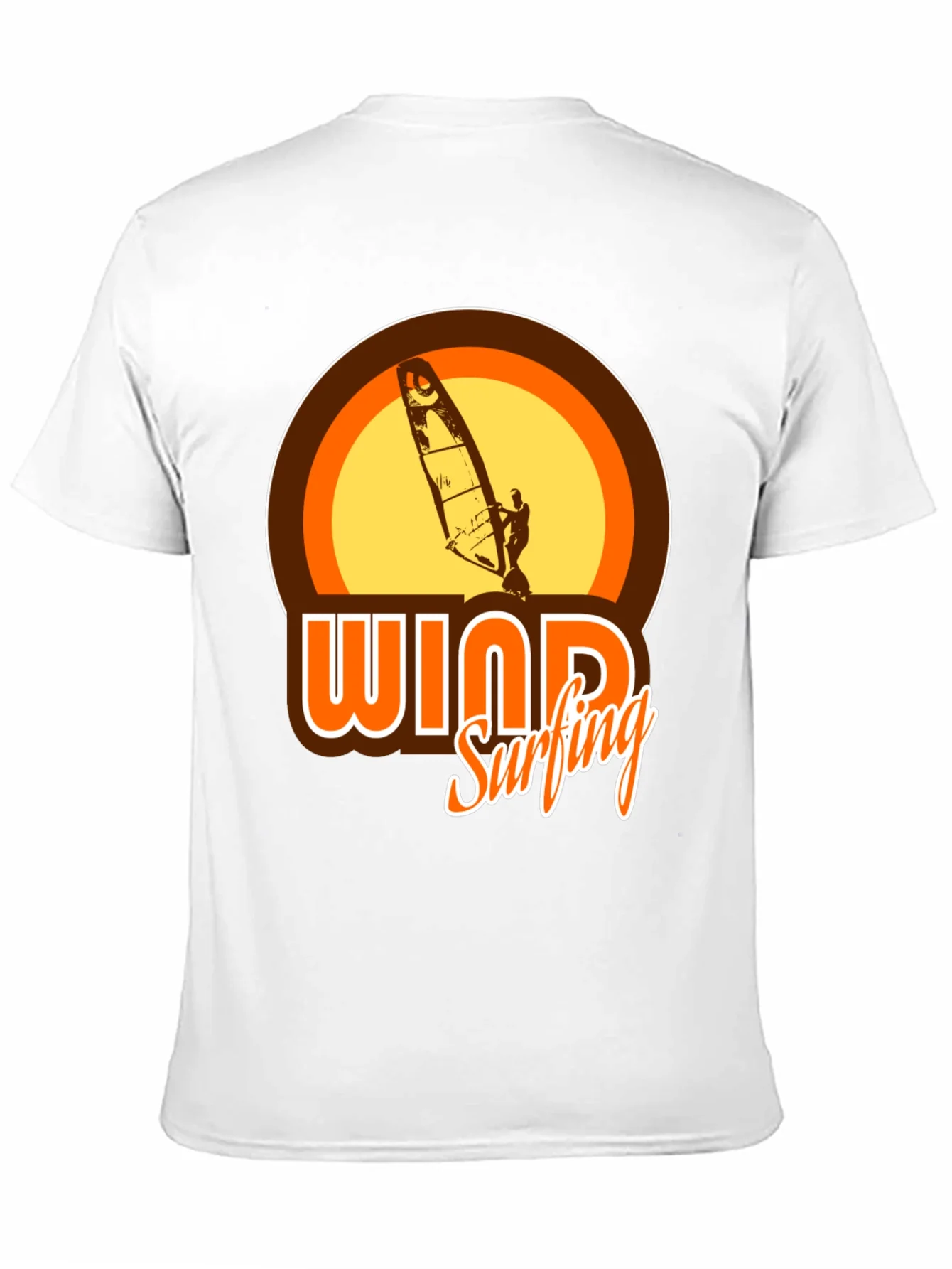 Rebbecca Windsurfing Graphic Tee - Retro Style T-Shirt