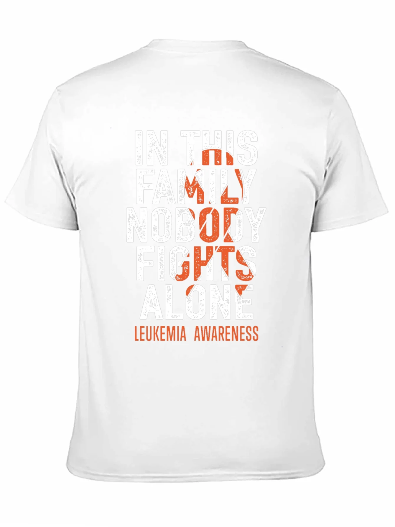 Camiseta Concientizaci¨®n Leucemia: En Esta Familia Nadie Lucha Solo