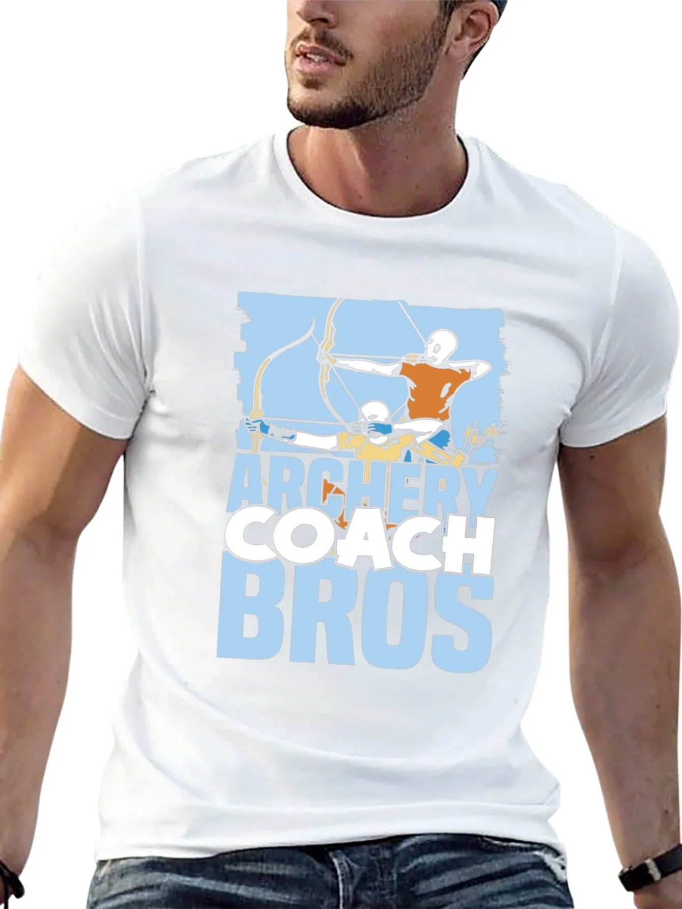Camiseta Negra Archery Coach Bros