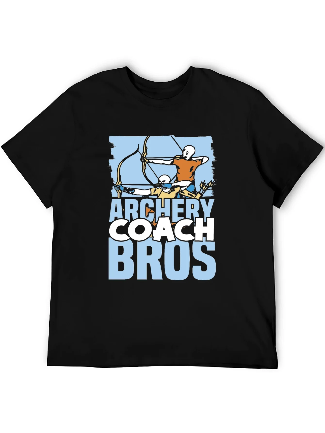 Camiseta Negra Archery Coach Bros