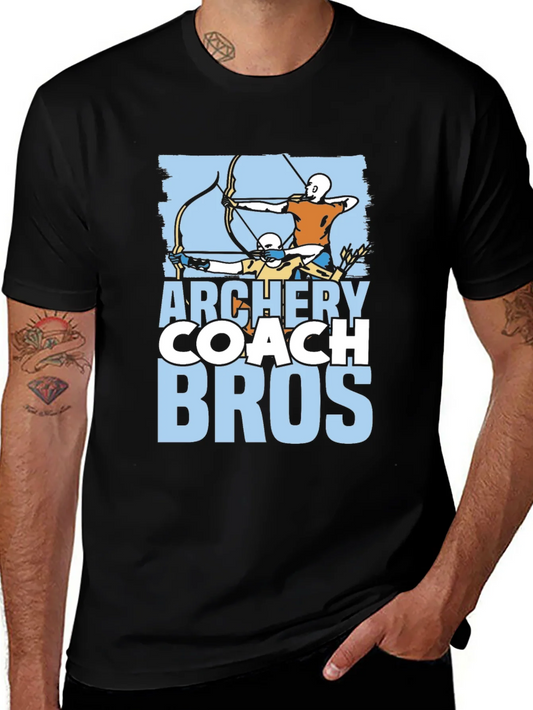 Camiseta Negra Archery Coach Bros