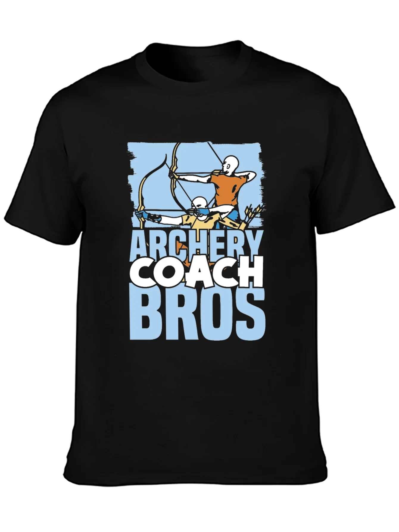 Camiseta Negra Archery Coach Bros